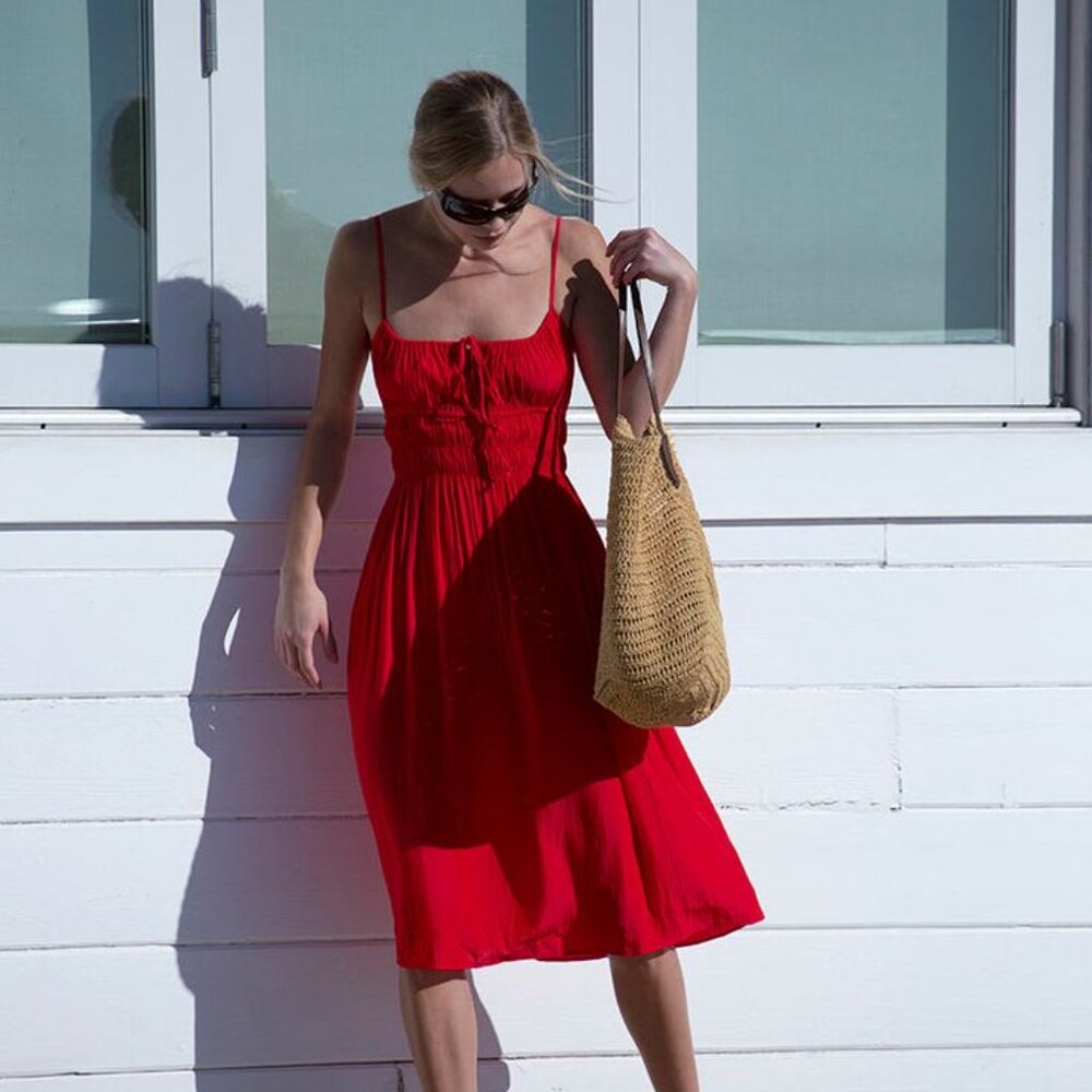 Gorgeous Ciao Lucia Gabriela Dress in Chili - NWOT